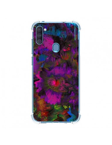 Coque Samsung Galaxy A11 et M11 Fleurs Lysergic Lujan - Maximilian San