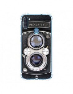 Coque Samsung Galaxy A11 et M11 Vintage Camera Yashica 44...