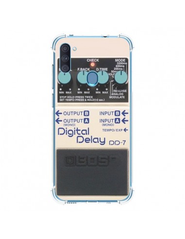 Coque Samsung Galaxy A11 et M11 Digital Delay Radio Son - Maximilian San