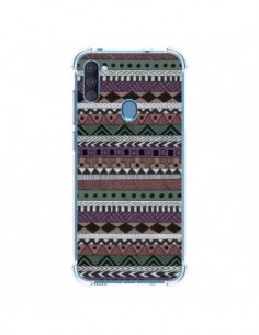 Coque Samsung Galaxy A11 et M11 Azteque Pattern - Borg