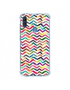 Coque Samsung Galaxy A11 et M11 Chevron Stripes...