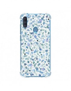 Coque Samsung Galaxy A11 et M11 Cosmic Bubbles Blue -...