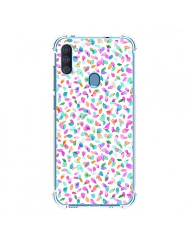 Coque Samsung Galaxy A11 et M11 Flower Petals Pink - Ninola Design