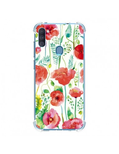 Coque Samsung Galaxy A11 et M11 Planets Constellation Pink - Ninola Design