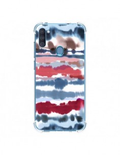 Coque Samsung Galaxy A11 et M11 Smoky Marble Watercolor...