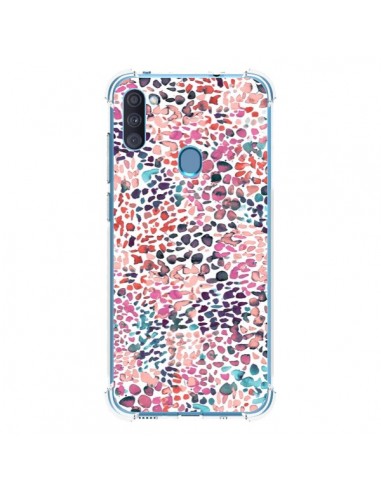 Coque Samsung Galaxy A11 et M11 Soft Nautical Watercolor Lines - Ninola Design