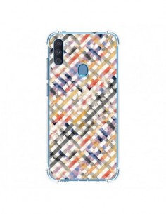 Coque Samsung Galaxy A11 et M11 Tropical Palms Blue -...