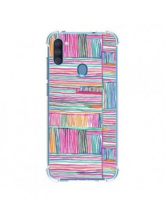 Coque Samsung Galaxy A11 et M11 Watercolor Linear...