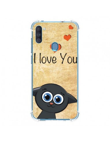 Coque Samsung Galaxy A11 et M11 Cute Cat - Nico