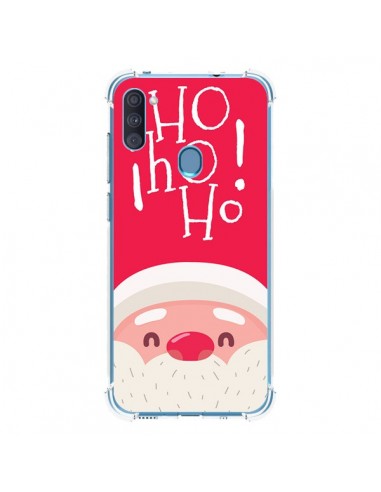 Coque Samsung Galaxy A11 et M11 Père Noël Oh Oh Oh Rouge - Nico