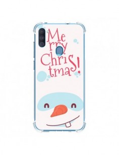 Coque Samsung Galaxy A11 et M11 Bonhomme de Neige Merry...