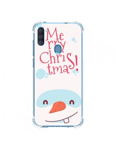 Coque Samsung Galaxy A11 et M11 Bonhomme de Neige Merry Christmas Noël - Nico