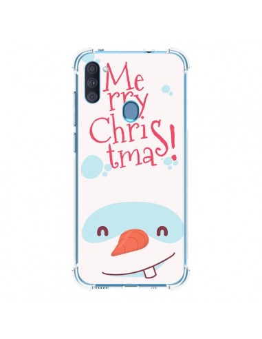Coque Samsung Galaxy A11 et M11 Bonhomme de Neige Merry Christmas Noël - Nico