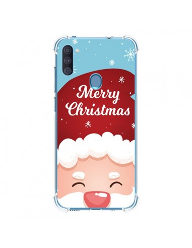 Coque Samsung Galaxy A11 et M11 Bonnet du Père Noël Merry Christmas - Nico