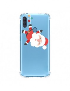 Coque Samsung Galaxy A11 et M11 Père Noël et sa Guirlande...