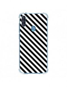 Coque Samsung Galaxy A11 et M11 Bonbon Candy Noire et...