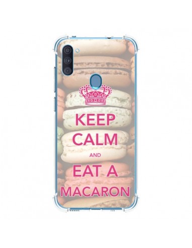 Coque Samsung Galaxy A11 et M11 Keep Calm and Eat A Macaron - Nico