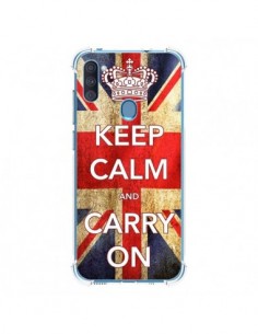 Coque Samsung Galaxy A11 et M11 Keep Calm and Carry On -...