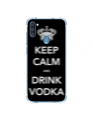 Coque Samsung Galaxy A11 et M11 Keep Calm and Drink Vodka - Nico