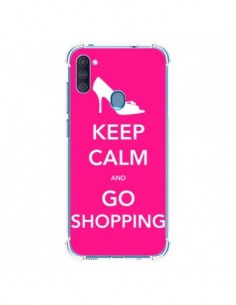 Coque Samsung Galaxy A11 et M11 Keep Calm and Go Shopping...