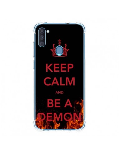 Coque Samsung Galaxy A11 et M11 Keep Calm and Be A Demon - Nico