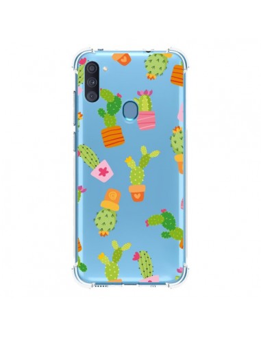 Coque Samsung Galaxy A11 et M11 Cactus Méli Mélo Transparente - Nico