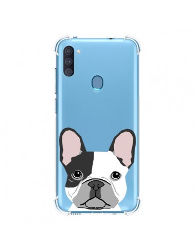 Coque Samsung Galaxy A11 et M11 Bulldog Français Chien Transparente - Pet Friendly