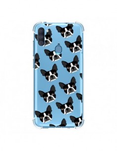 Coque Samsung Galaxy A11 et M11 Chiens Boston Terrier...