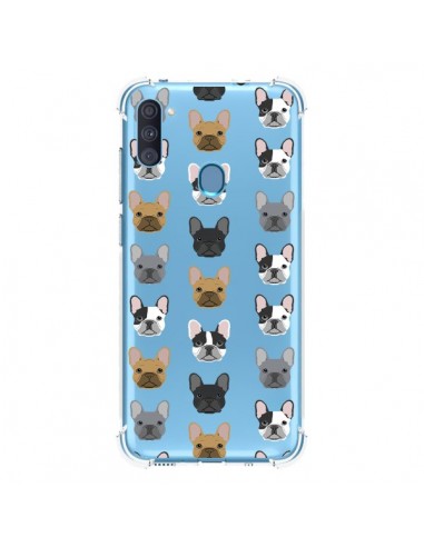 Coque Samsung Galaxy A11 et M11 Chiens Bulldog Français Transparente - Pet Friendly