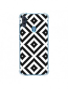 Coque Samsung Galaxy A11 et M11 Diamond Chevron Black and...