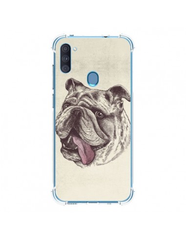 Coque Samsung Galaxy A11 et M11 Chien Bulldog - Rachel Caldwell