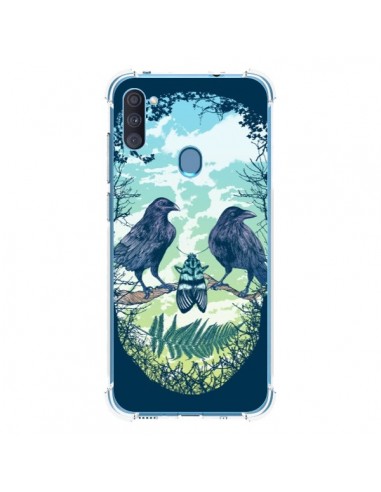 Coque Samsung Galaxy A11 et M11 Tête de Mort Nature - Rachel Caldwell