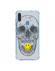 Coque Samsung Galaxy A11 et M11 Smiley Face Tête de Mort...