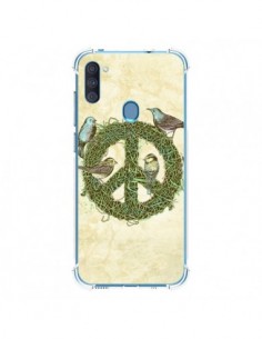 Coque Samsung Galaxy A11 et M11 Peace And Love Nature...
