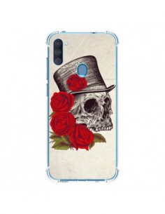 Coque Samsung Galaxy A11 et M11 Gentleman Crane Tête de...