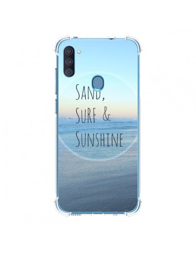 Coque Samsung Galaxy A11 et M11 Sand, Surf and Sunshine - R Delean