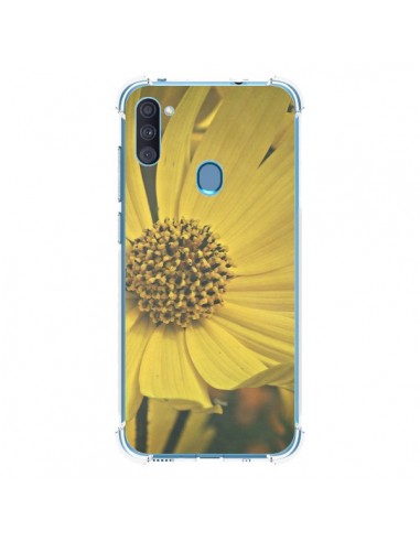 Coque Samsung Galaxy A11 et M11 Tournesol Fleur - R Delean