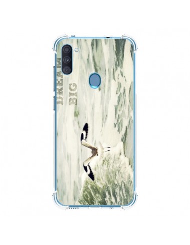 Coque Samsung Galaxy A11 et M11 Dream Big Mouette Mer - R Delean