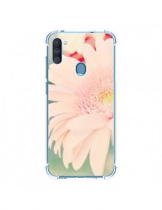 Coque Samsung Galaxy A11 et M11 Fleurs Roses magnifique -...