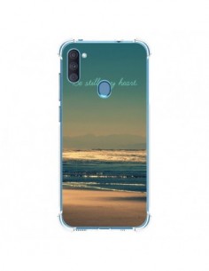 Coque Samsung Galaxy A11 et M11 Be still my heart Mer...