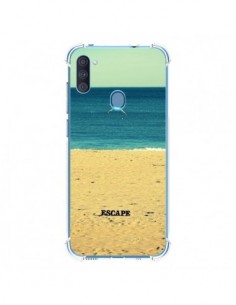 Coque Samsung Galaxy A11 et M11 Escape Mer Plage Ocean...