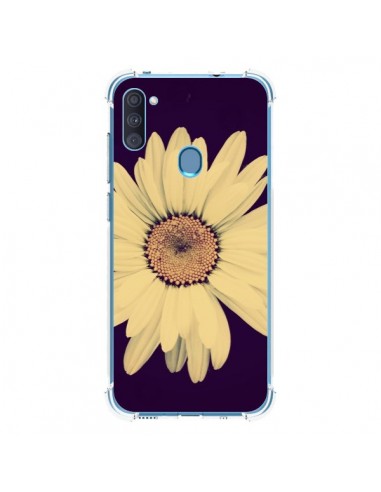 Coque Samsung Galaxy A11 et M11 Marguerite Fleur Flower - R Delean