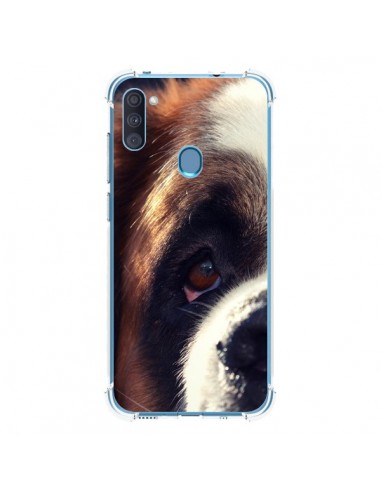 Coque Samsung Galaxy A11 et M11 Saint Bernard Chien Dog - R Delean