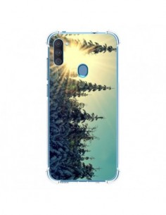 Coque Samsung Galaxy A11 et M11 Hiver Paysage Neige...