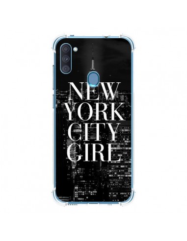 Coque Samsung Galaxy A11 et M11 New York City Girl - Rex Lambo