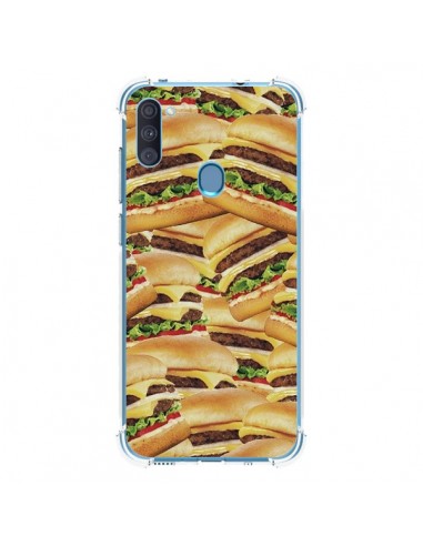 Coque Samsung Galaxy A11 et M11 Burger Hamburger Cheeseburger - Rex Lambo