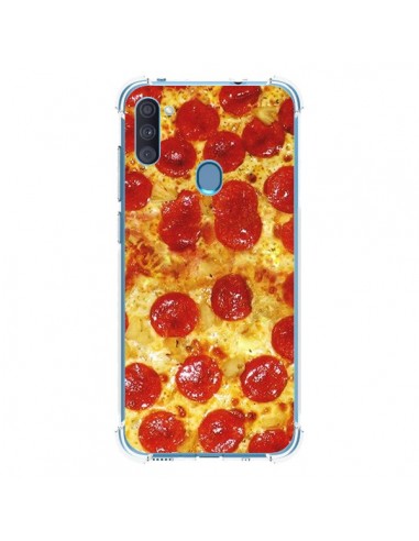 Coque Samsung Galaxy A11 et M11 Pizza Pepperoni - Rex Lambo