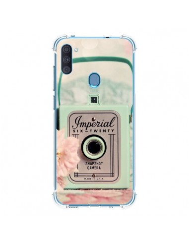 Coque Samsung Galaxy A11 et M11 Appareil Photo Imperial Vintage - Sylvia Cook