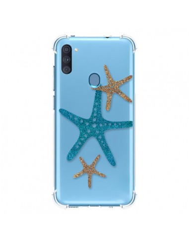 Coque Samsung Galaxy A11 et M11 Etoile de Mer Starfish Transparente - Sylvia Cook