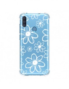 Coque Samsung Galaxy A11 et M11 Mandala Blanc White...